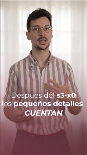 Los pequeños detalles cuentan SIEMPRE pero se hacen esenciales tras los fuegos artificiales. Un pequeño gesto, puede marcar la diferencia entre sentirse querido o sentirse usado. Aprovecha ese espacio para cultivar la confianza y la intimidad con tu pareja.